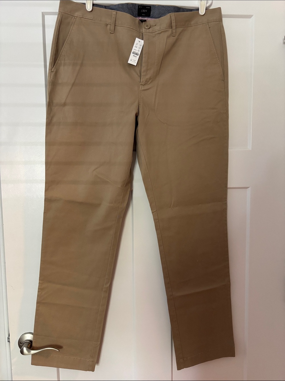 J. Crew Men’s Slim Khaki Chinos in Tan